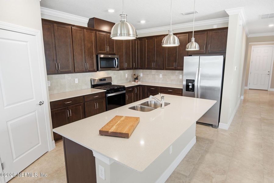 Furnished interior view inside a new home in , St. Augustine (Image 12).