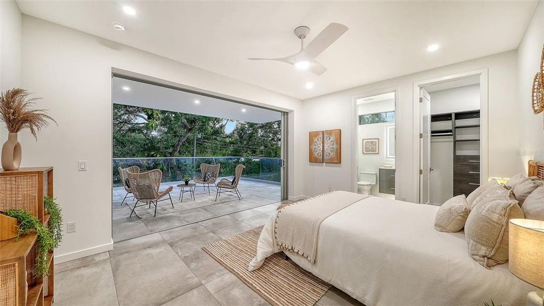 Furnished interior view inside a new home in , Sarasota (Image 12).