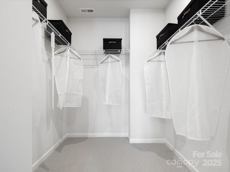 Large Primary Walk-In Closet.