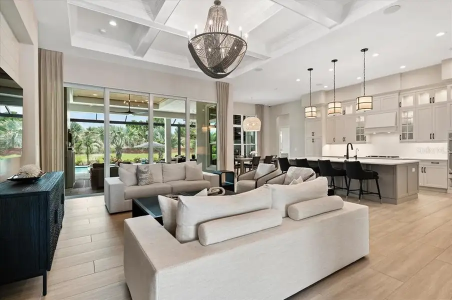 Furnished interior view inside a new home in , Lakewood Ranch (Image 9). Furnished interior view inside a new home in , Lakewood Ranch (Image 9).