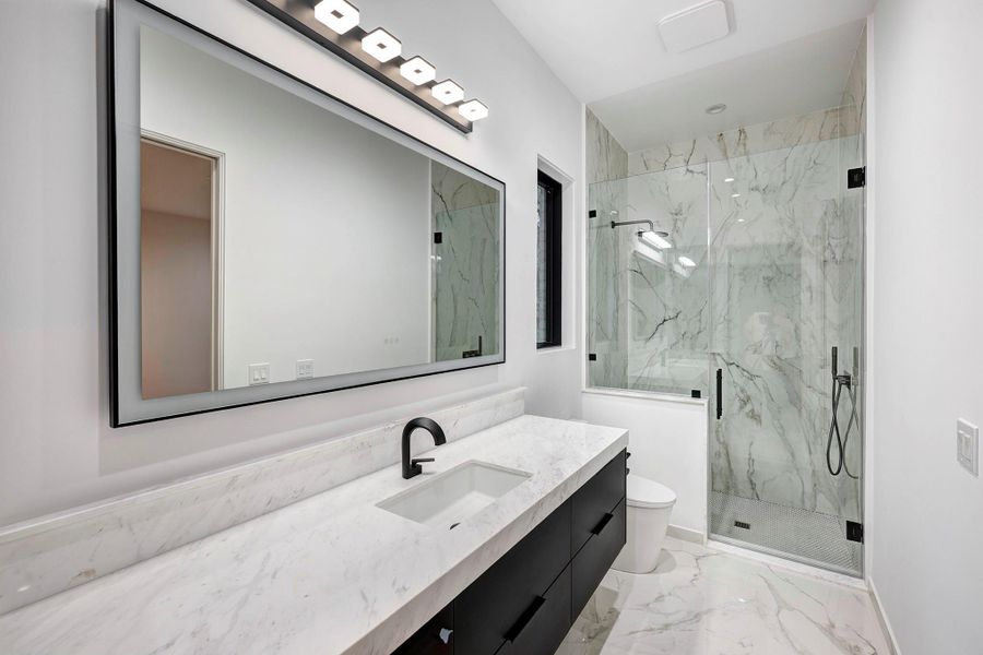 Furnished interior view inside a new home in , Houston (Image 13).