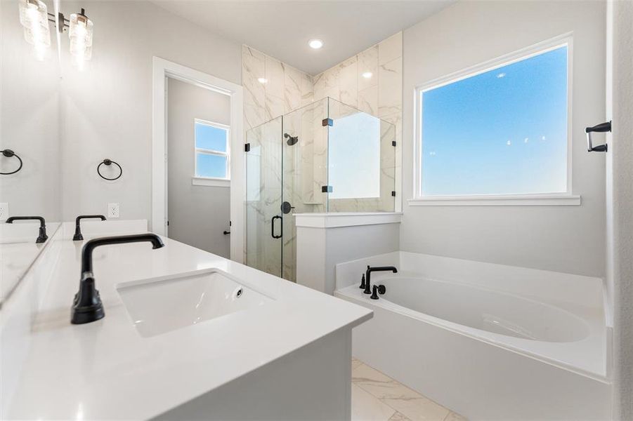 Furnished interior view inside a new home in Creekview Addition, Van Alstyne (Image 7).