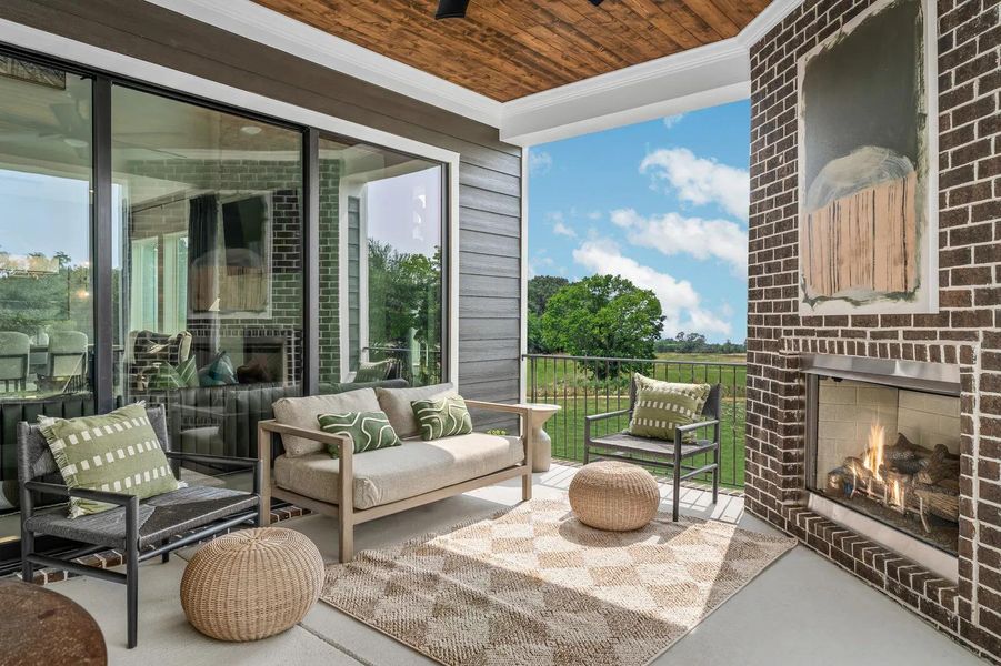 Monroe Outdoor Living Area