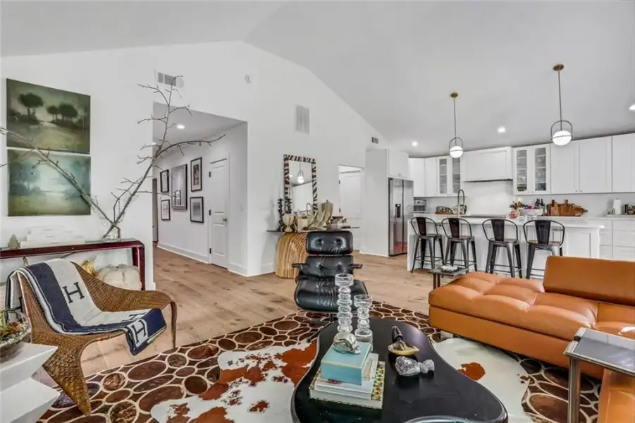 Furnished interior view inside a new home in , Atlanta (Image 7).