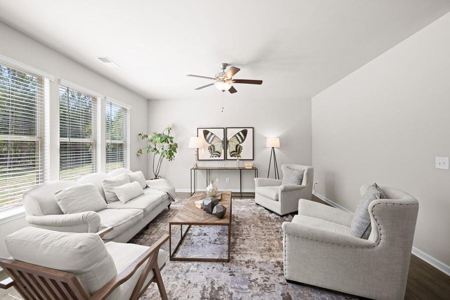 Furnished interior view inside a new home in Sutton's Landing, Statham (Image 38).