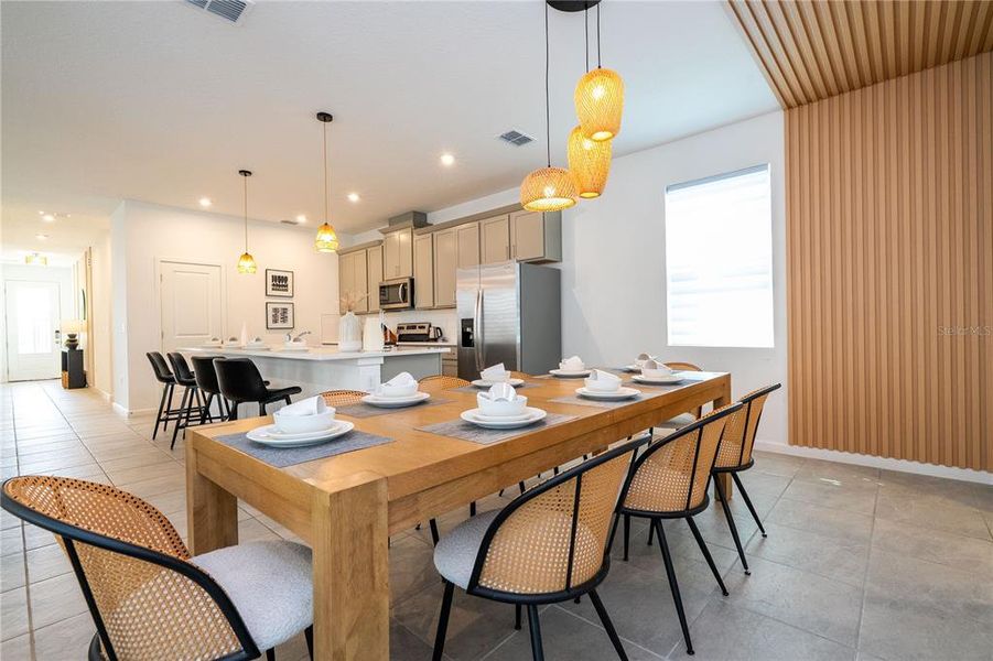 Furnished interior view inside a new home in , Kissimmee (Image 45).