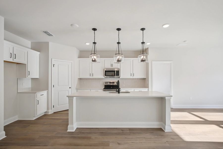 Furnished interior view inside a new home in Cedars at Cane Ridge | 55+ Community, Antioch (Image 8). Furnished interior view inside a new home in Cedars at Cane Ridge | 55+ Community, Antioch (Image 8).