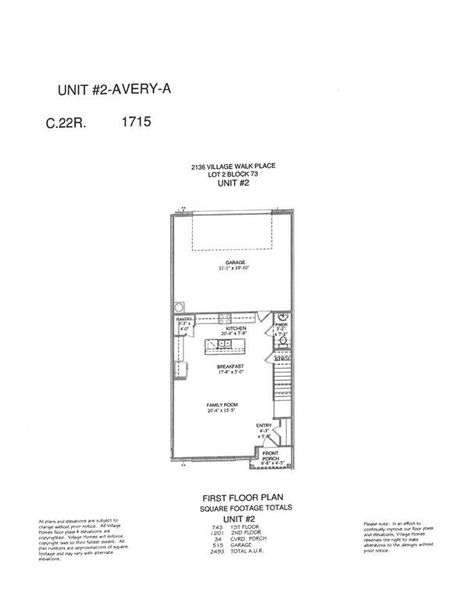 Plan level one