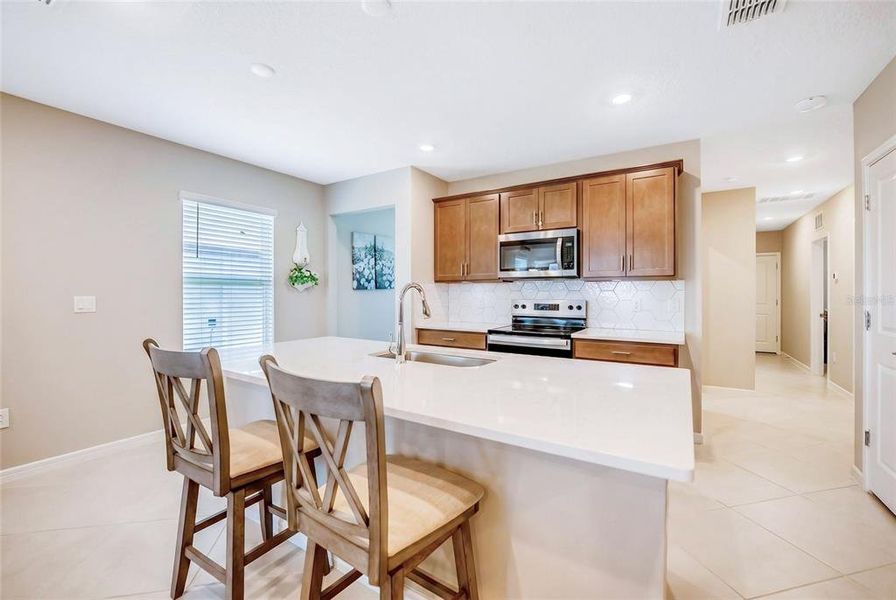 Furnished interior view inside a new home in , Ocala (Image 30).