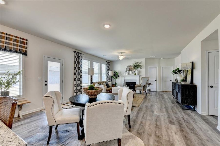 Furnished interior view inside a new home in , Auburn (Image 43).