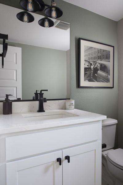 Representative furnished interior of a home built from the Brendon by Lokal Homes in Victory Ridge, Colorado Springs (Image 17).