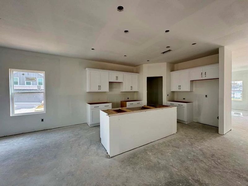 Kitchen Construction Progress