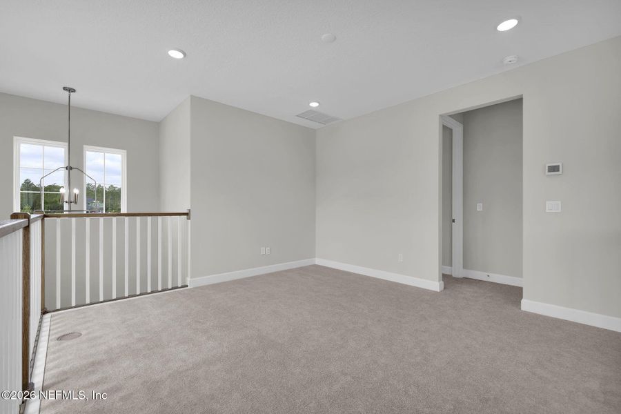 Spacious, unfurnished interior of a new home in Seabrook Village at Seabrook, Nocatee (Image 23).