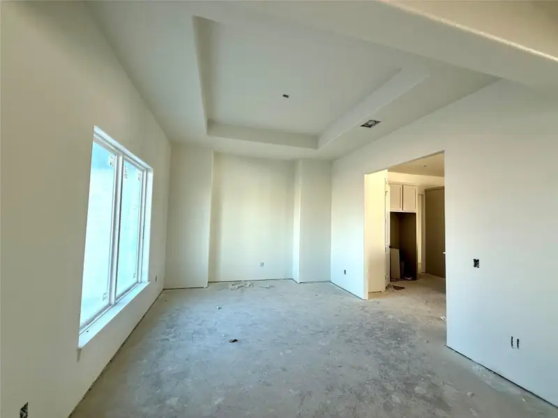 Spare room with a raised ceiling Spare room with a raised ceiling