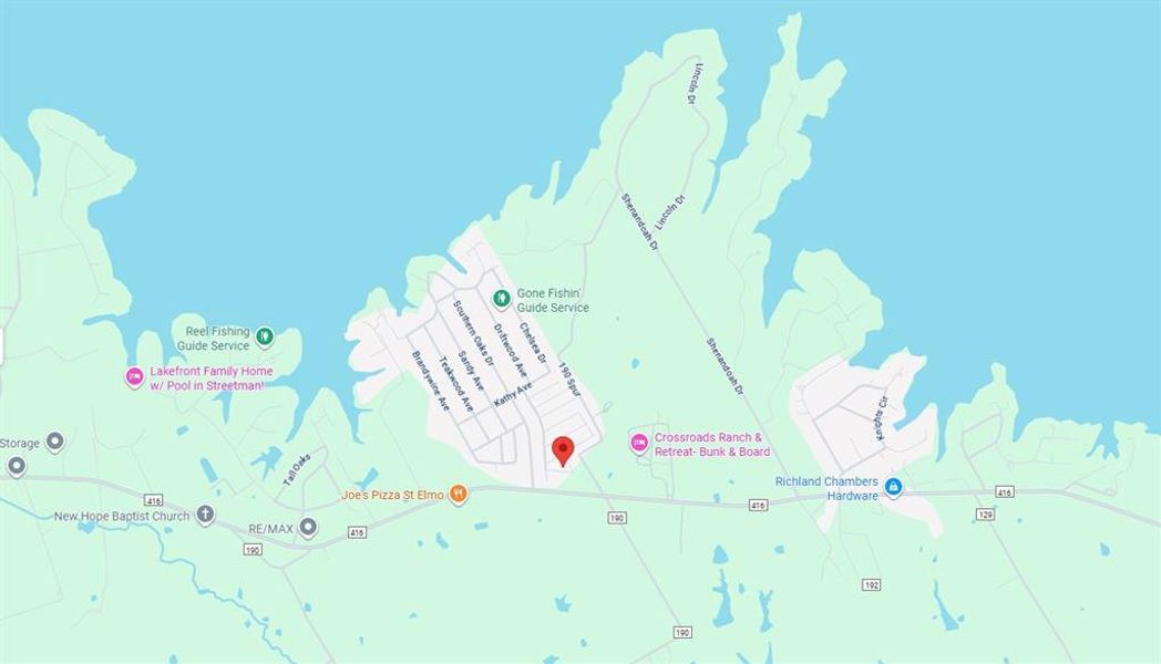 Cabin with Bunk House blocks from Richland Chamber Lake