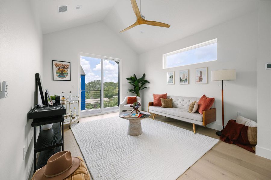 Furnished interior view inside a new home in , Austin (Image 30).