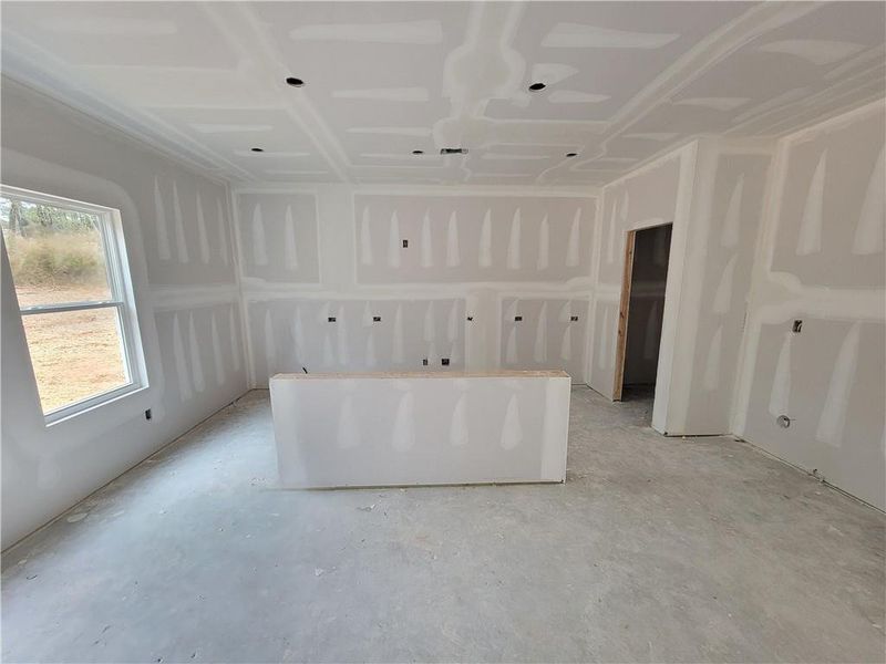 In-progress construction of a new home in The Estates at Casteel, Bethlehem, GA (Image 5).