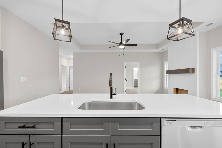 Close-up of interior finishes inside a home in New Hope Estates, Clarksville (Image 13).