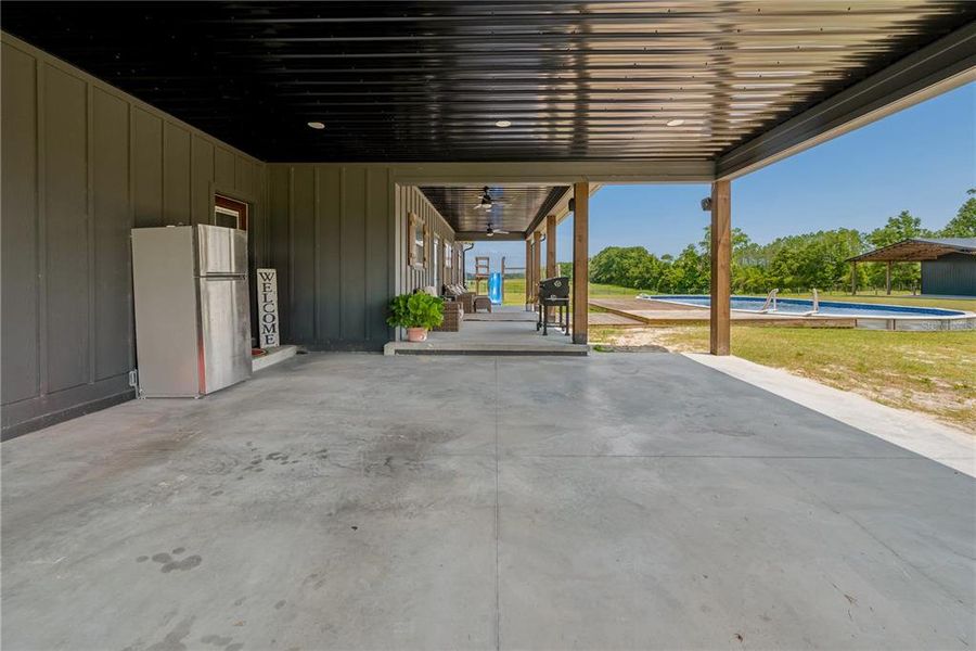 Exterior details and patio area of a home in , Bell (Image 34). Exterior details and patio area of a home in , Bell (Image 34).