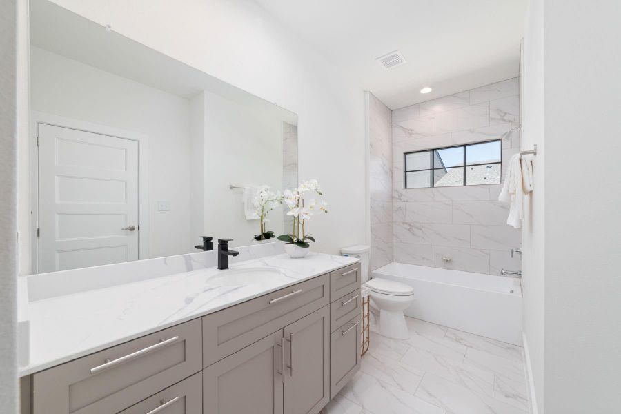 Furnished interior view inside a new home in , Houston (Image 9). Furnished interior view inside a new home in , Houston (Image 9).