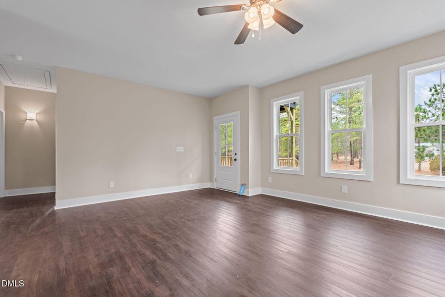 Spacious Living Room