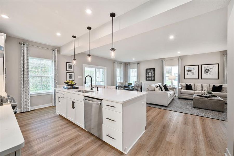 Furnished interior view inside a new home in Berkeley, Spartanburg (Image 10).