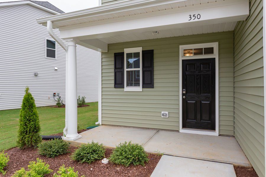 Representative exterior details of a home built from the The Maple by Chesapeake Homes in Highgate, Clayton (Image 3). Representative exterior details of a home built from the The Maple by Chesapeake Homes in Highgate, Clayton (Image 3).