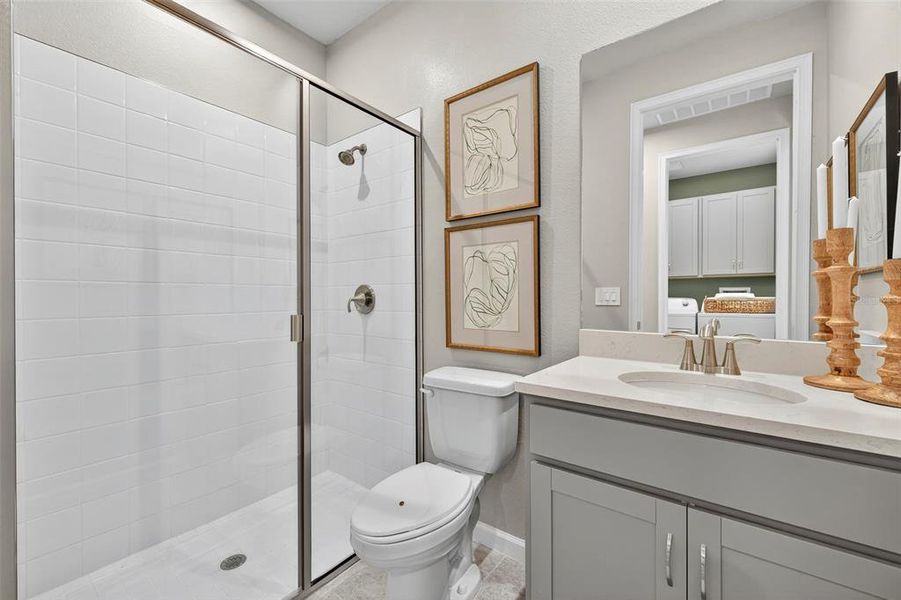 Furnished interior view inside a new home in Crosswind Ranch, Parrish (Image 15).