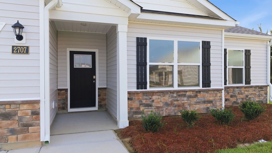 Exterior details and patio area of a home in Villa Grande, Winterville (Image 3). Exterior details and patio area of a home in Villa Grande, Winterville (Image 3).