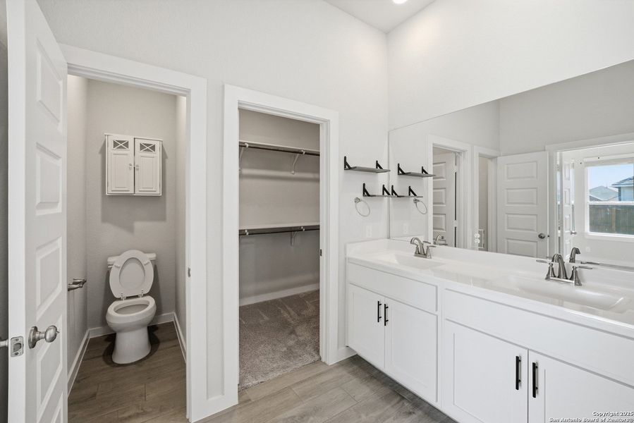 Furnished interior view inside a new home in August Fields, New Braunfels (Image 5). Furnished interior view inside a new home in August Fields, New Braunfels (Image 5).