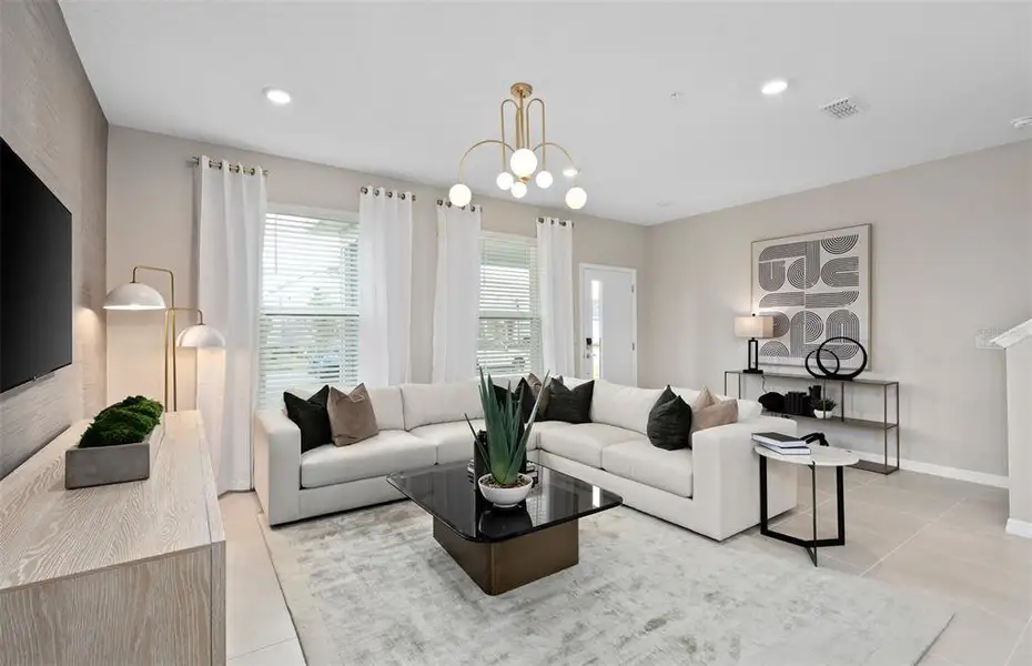 Furnished interior view inside a new home in The Cove at Nona Sound, Orlando (Image 4).