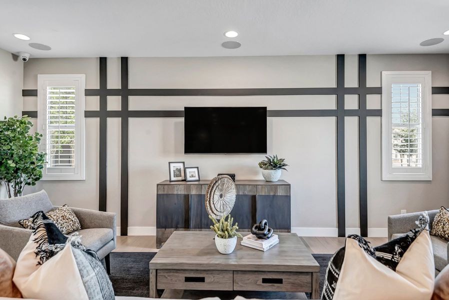 Furnished interior view inside a new home in Ironwood Villages at North Creek, Queen Creek (Image 23).