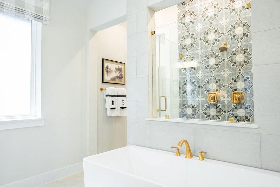 Representative furnished interior of a home built from the Mckinney by Beazer Homes in Arabella on the Prairie, Richmond (Image 8).