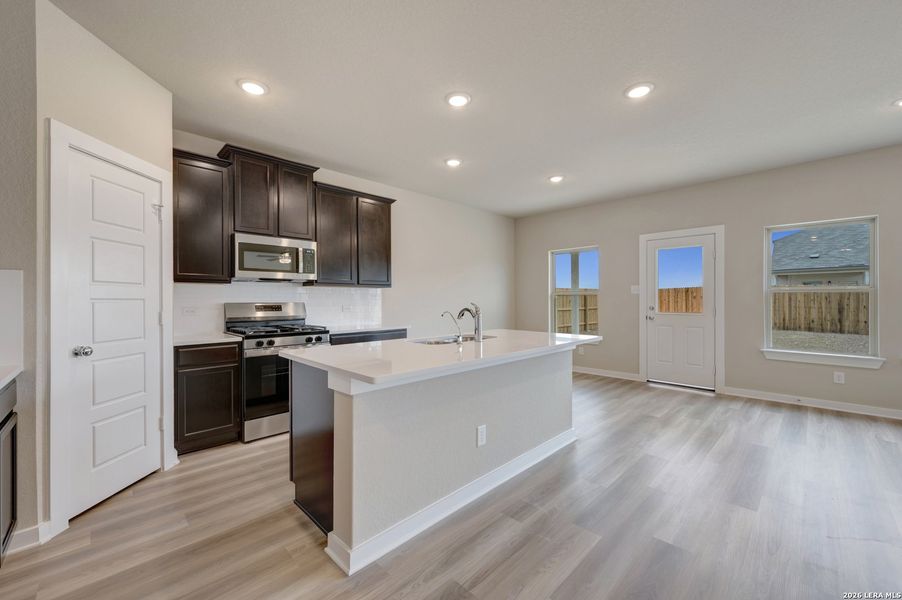 Furnished interior view inside a new home in Winding Brook, San Antonio (Image 14).