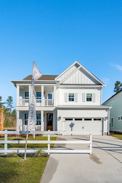 Front exterior of a new home in , Summerville, SC, highlighting curb appeal (Image 27). Front exterior of a new home in , Summerville, SC, highlighting curb appeal (Image 27).