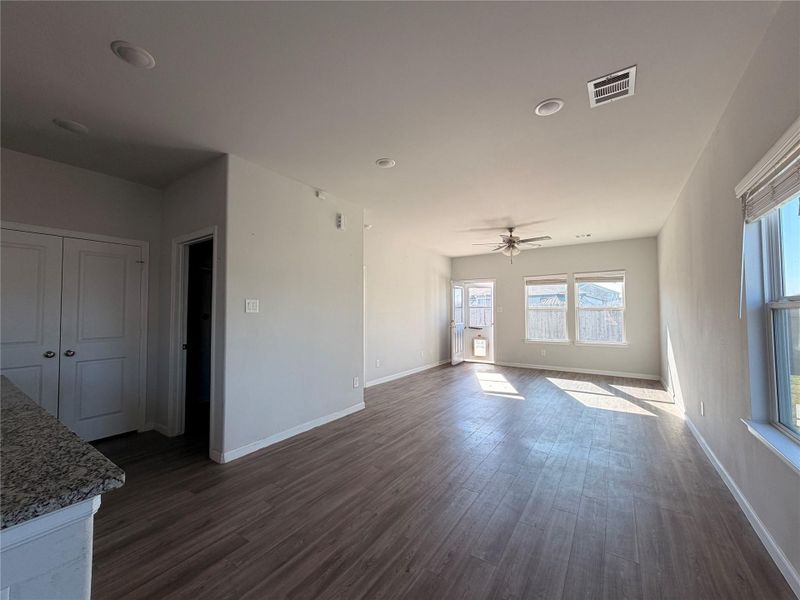 Spacious, unfurnished interior of a new home in Liberty Collection at Granger Pines, Conroe (Image 5). Spacious, unfurnished interior of a new home in Liberty Collection at Granger Pines, Conroe (Image 5).