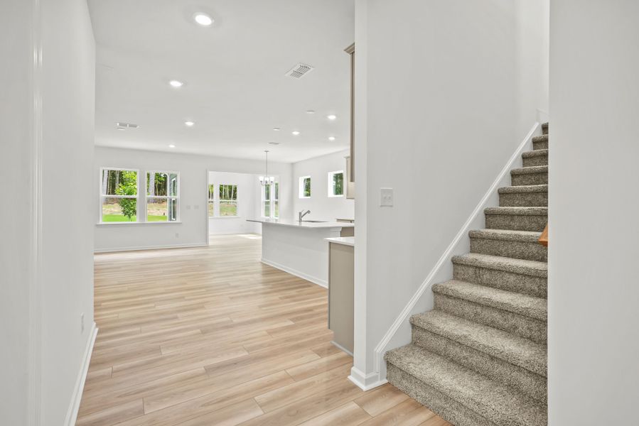 Spacious, unfurnished interior of a new home in Michaux Gardens, Belmont (Image 56). Spacious, unfurnished interior of a new home in Michaux Gardens, Belmont (Image 56).