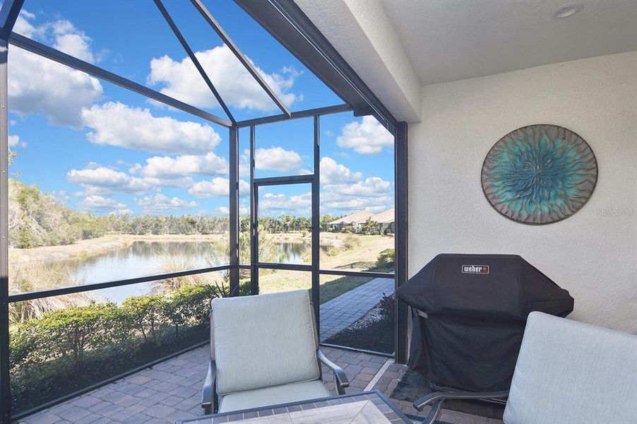 Exterior details and patio area of a home in , Englewood (Image 27).