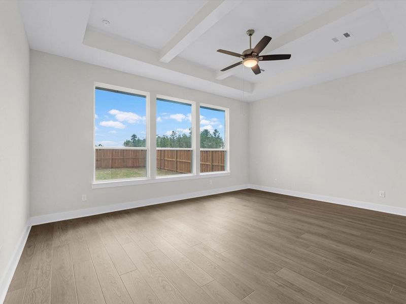 Spacious, unfurnished interior of a new home in Woodson’s Reserve, Spring (Image 21).