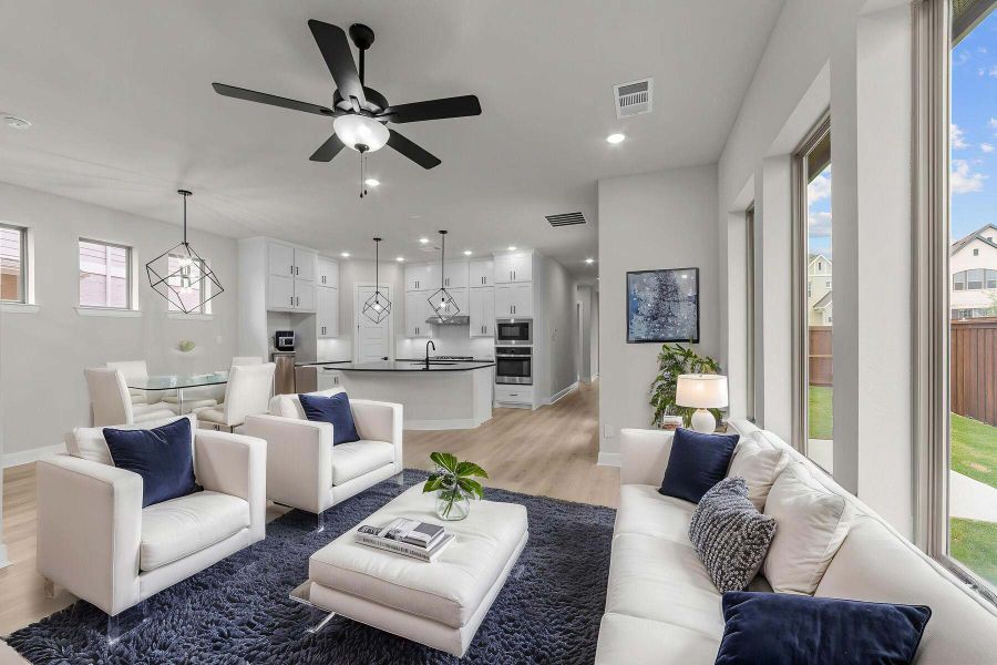 The Marietta - Family Room The Marietta - Family Room