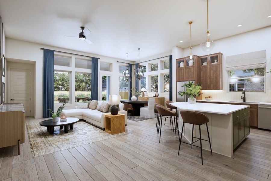 The Tulip - Family Room