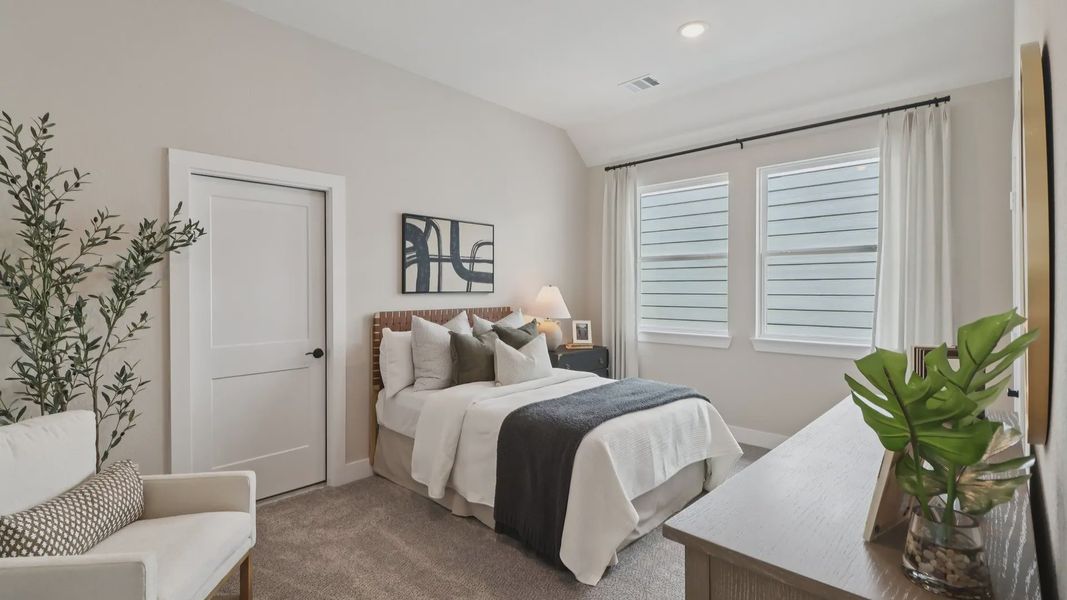 Representative furnished interior of a home built from the Versailles by Chesmar Homes in Kresston Chateau, Montgomery (Image 24). Representative furnished interior of a home built from the Versailles by Chesmar Homes in Kresston Chateau, Montgomery (Image 24).