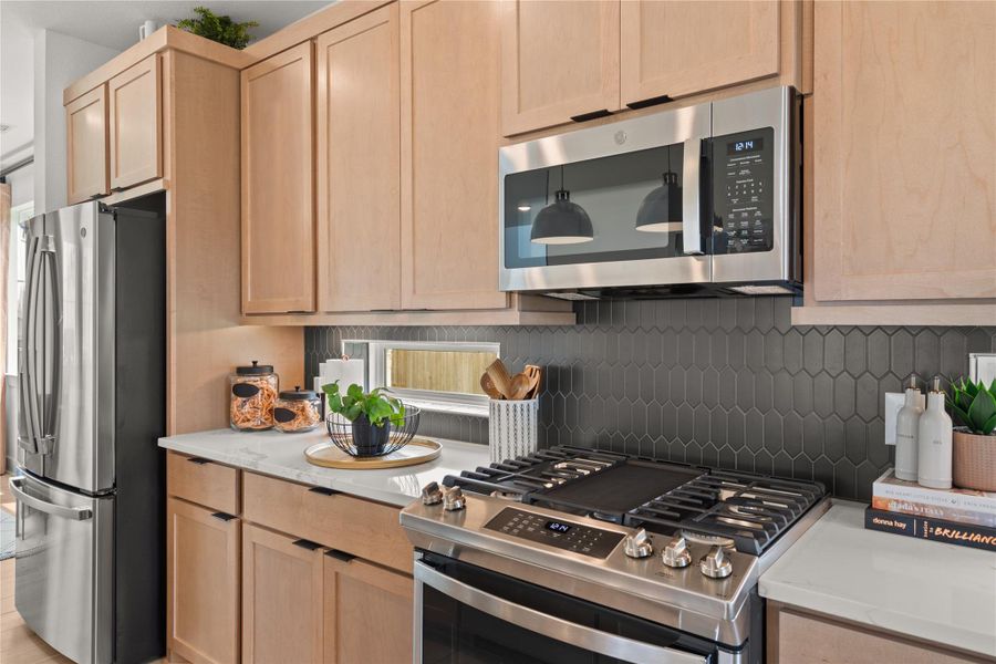 Furnished interior view inside a new home in Elyson, Katy (Image 7). Furnished interior view inside a new home in Elyson, Katy (Image 7).