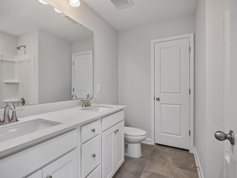 Furnished interior view inside a new home in Gregory Village, Lillington (Image 9).