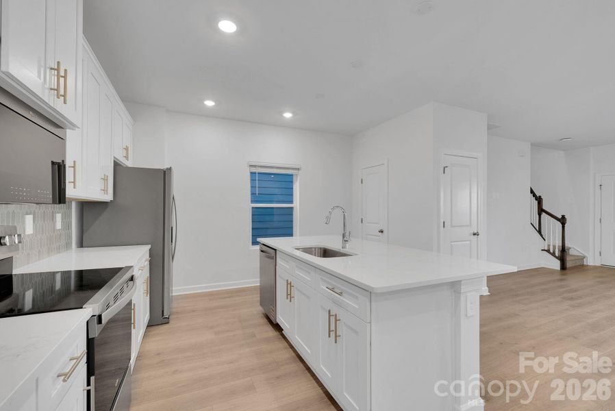 Furnished interior view inside a new home in Nolen Farm, Gastonia (Image 6).