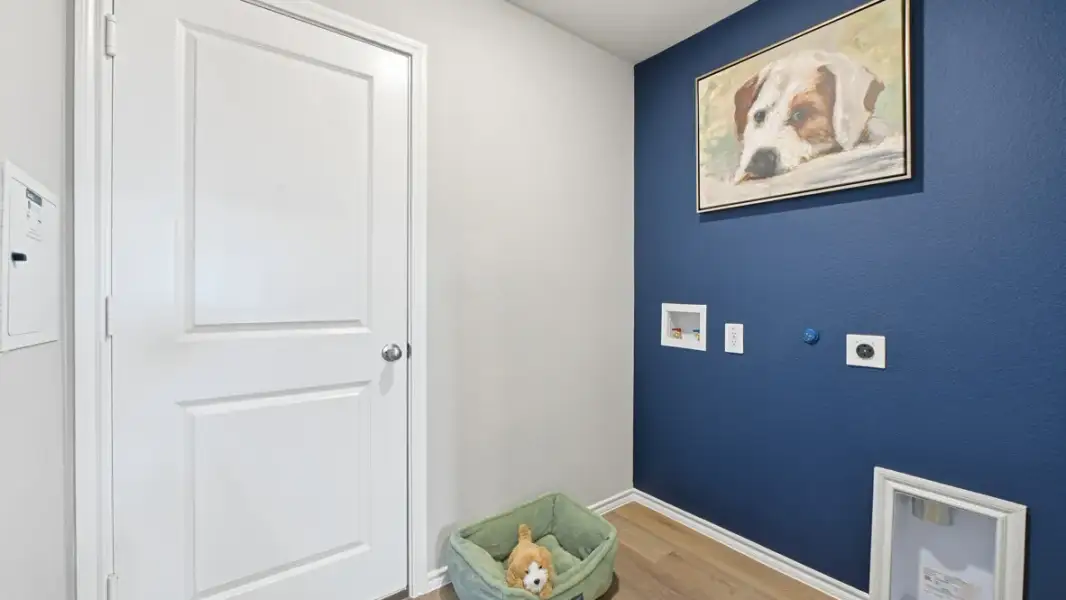 Furnished interior view inside a new home in Hadley Farms, Godley (Image 35).