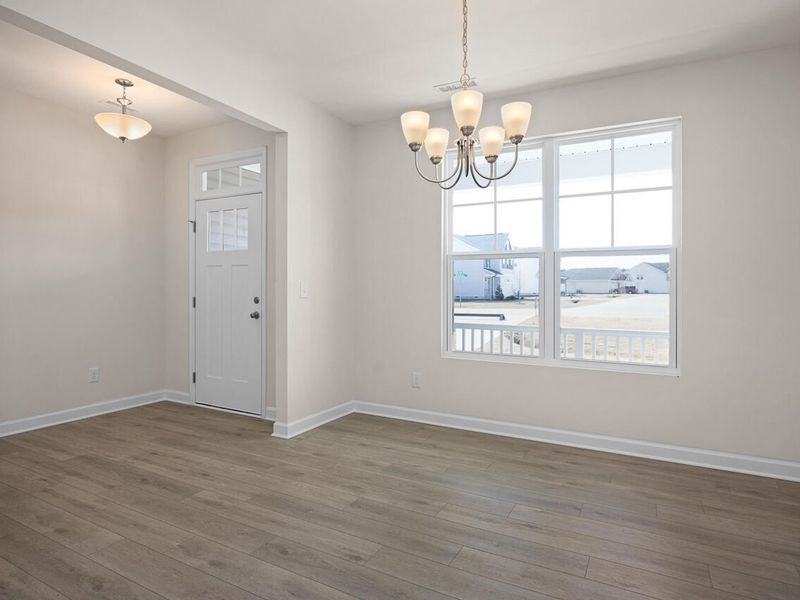 Spacious, unfurnished interior of a new home in Wellers Knoll, Lillington (Image 12).