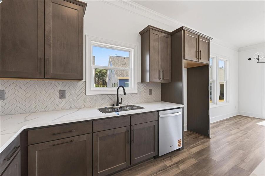 Furnished interior view inside a new home in The Reserve at Bells Ferry, Kennesaw (Image 11).