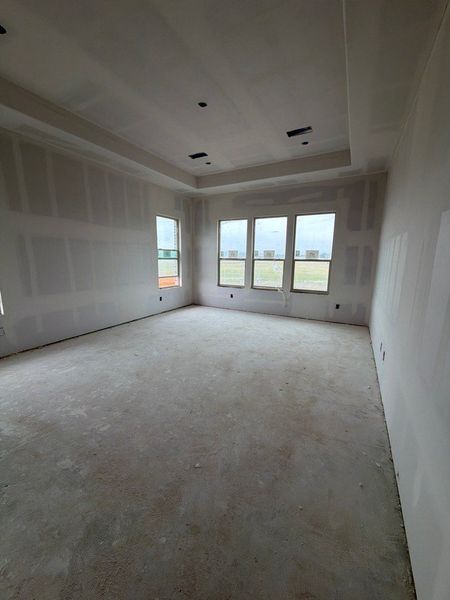 In-progress construction of a new home in Grayson Ridge, Van Alstyne, TX (Image 7). In-progress construction of a new home in Grayson Ridge, Van Alstyne, TX (Image 7).