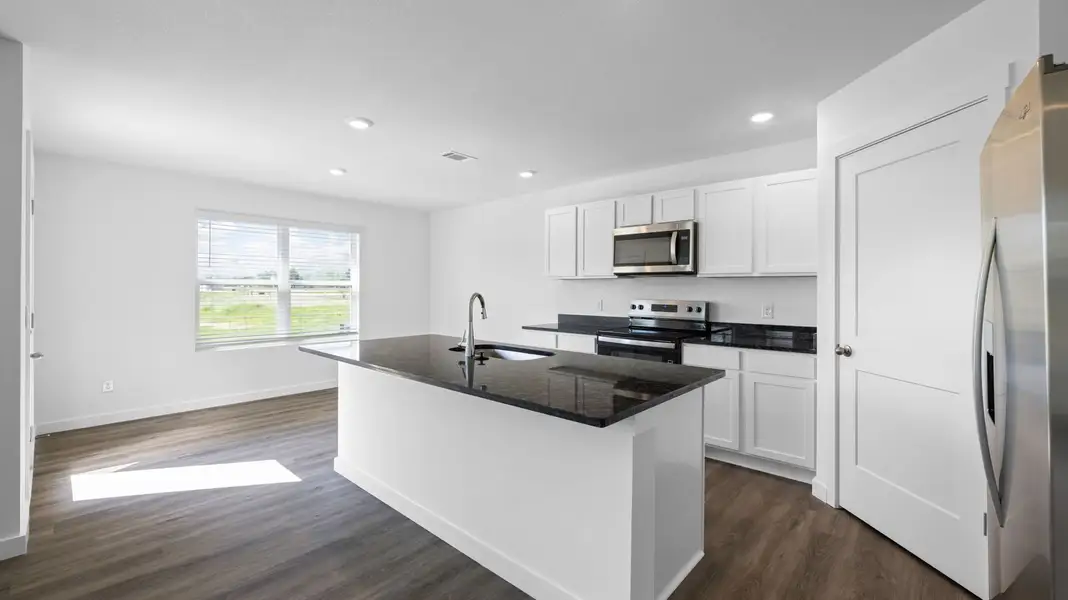 Furnished interior view inside a new home in Evergreen Landing, Rossville (Image 4).